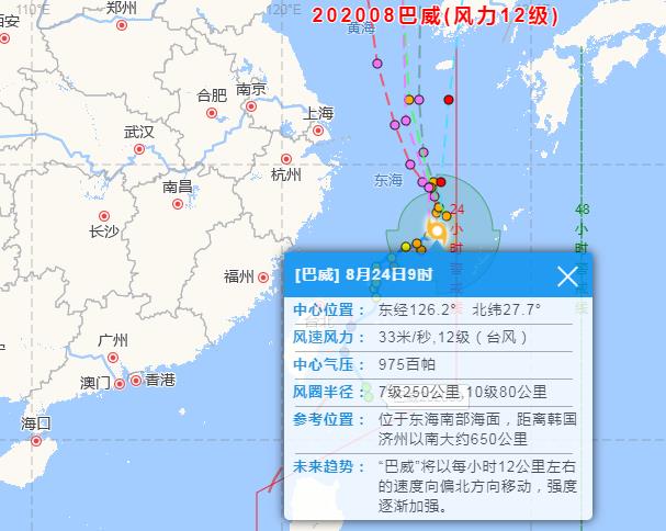 台风巴威最新去向及影响分析