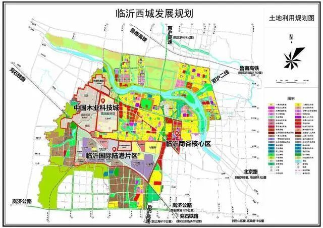 临沂规划图最新2020，城市发展的蓝图与未来展望