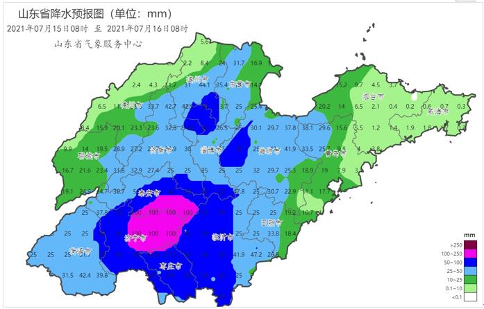 山东大暴雨最新预报，预警与应对措施